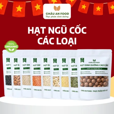 Hạt Dinh Dưỡng Các Loại Làm Sữa Hạt, Hạt Ăn Dặm Nấu Cháo Cho Bé, Hạt Đậu Hữu Cơ Ngũ Cốc Dinh Dưỡng