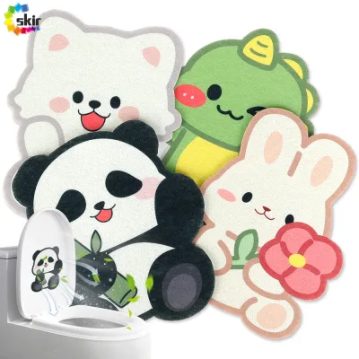 1 / 4 Miếng dán vệ sinh dính chắc chắn - Miếng dán vệ sinh nhà bếp Loại bỏ mùi nhà vệ sinh Miếng dán làm mát