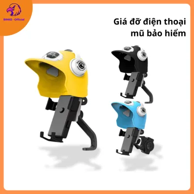 Giá điện thoại xe máy mũ bảo hiểm BINKE, Giá đỡ điện thoại gắn xe máy có mũ bảo hiểm che nắng che mưa