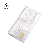 Skjk Notebook Dây Kéo Túi Người Lập Kế Hoạch Phụ Kiện Đồ Dùng Học Tập Đựng Thẻ Lưu Trữ Cho Midori Du Khách Tiêu Chuẩn Hộ Chiếu Tạp Chí Người Lập Kế Hoạch Thẻ