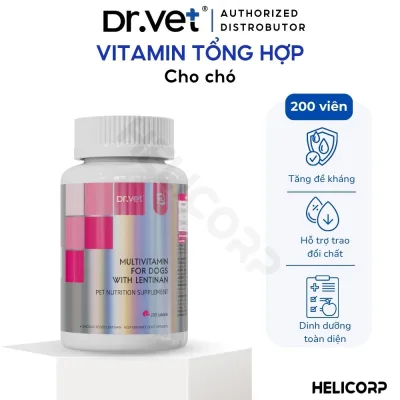 Multivitamin Tablets for Dogs with Lentinan