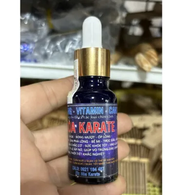 Khoáng Vitamin Canxi Chim Cảnh Hòa Karate - Giúp Thay Lông Nhanh, Tăng Sức Đề Kháng 20ml