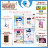 Tã/Bỉm Moony dịu nhẹ quần, dán đủ sizeNB60/S54/M46/L38/L36/XL32 cho bé 0-22kg MECAHEO