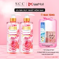 Combo of 2 Cindy Bloom Aroma Flower Perfume Shower Gel Sweet and Feminine 640G/Bottle