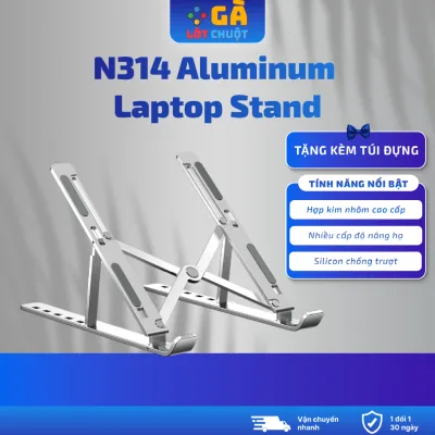 Giá đỡ laptop,macbook,Ipad gấp gọn 14/15/16/17 inch điều chỉnh theo cấp độ theo nhu cầu và gấp gọn gàng