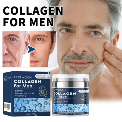 Kem dưỡng da mặt nam, Serum Collagen thủy phân, Dưỡng ẩm sâu, Chống lão hóa & Phục hồi da, 50g cho chăm sóc da hàng ngày nam.