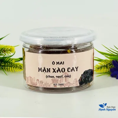 Ô mai mận dẻo xào cay (Đặc sản Hà Nội, đồ ăn vặt thơm ngon, xí muội) - Thảo Dược Hạnh Nguyên