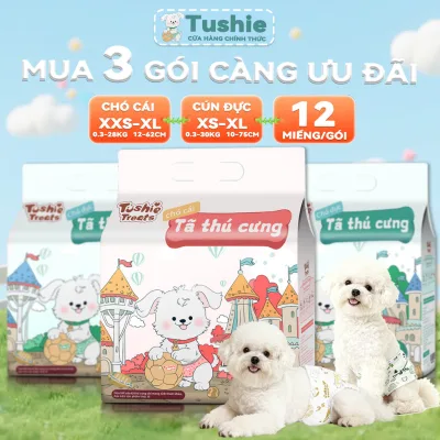 Tã dùng một lần cho thú cưng, phù hợp với mọi lứa tuổi, thoáng khí và đàn hồi,Chất lượng cao, tiện lợi