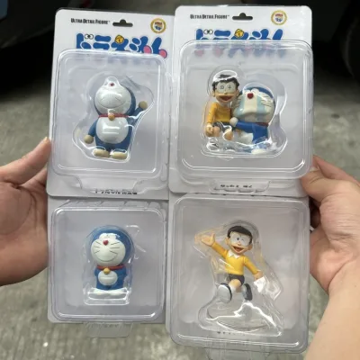 Chính Hãng UDF Trở Lại Doremon Nobita Fujiko F Fujio Mini Hình Búp Bê Bộ Sưu Tập Mô Hình Hoạt Hình Anime Hàng Hóa