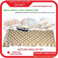 cushions against sores imedicare iam-8p-prevent and cure certificate sores due to lay long of paralyzed patients simulation fracture postoperative massage thanks to the rotation of the zone đệm easy moving folding compact and sanitary