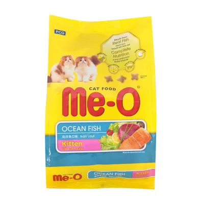 Thức ăn hạt cho Mèo Con Me-O Kitten (dưới 12 tháng tuổi) - Vị Cá Biển - [Nông Trại Thú Cưng]