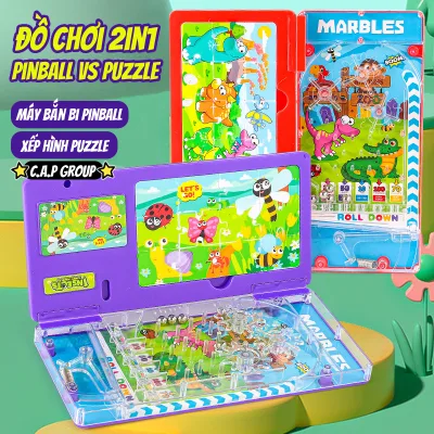 2-in-1 stimulating game machine Heroes game & puzzle