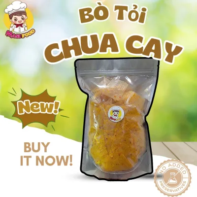 Bánh Tráng Bò Tỏi Chua Cay Masi Food