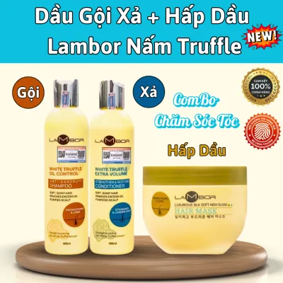 Lambor Truffle Conditioner Shampoo 400ml, Effective Hair Care Combo with Salon-Quality Standards.