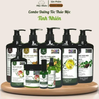 Combo Chăm sóc tóc chuyên sâu tự chọn Tinh Nhiên dầu gội, xả, kem ủ, xịt mọc tóc, tinh dầu