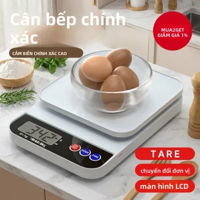 Cân Nhà Bếp Điện Tử Cân Kỹ Thuật Số Độ Chính Xác Cao Cân Gram Để Nướng Nấu Ăn Thực Phẩm Cân Chính Xác Hộ Gia Đình Nhà Bếp Essentials Màn Hình LCD