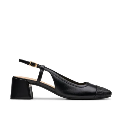 Clarks Women's Leather High Heels 4.5cm - Nyta45 Sling