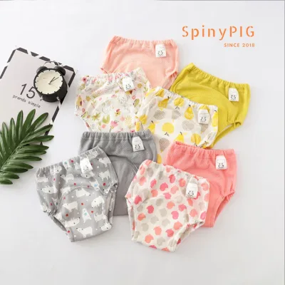 Set 2 quần bỏ bỉm xuất Nhật cao cấp 5 lớp 4 lớp dành cho bé yêu nhiều màu cho bé trai bé gái