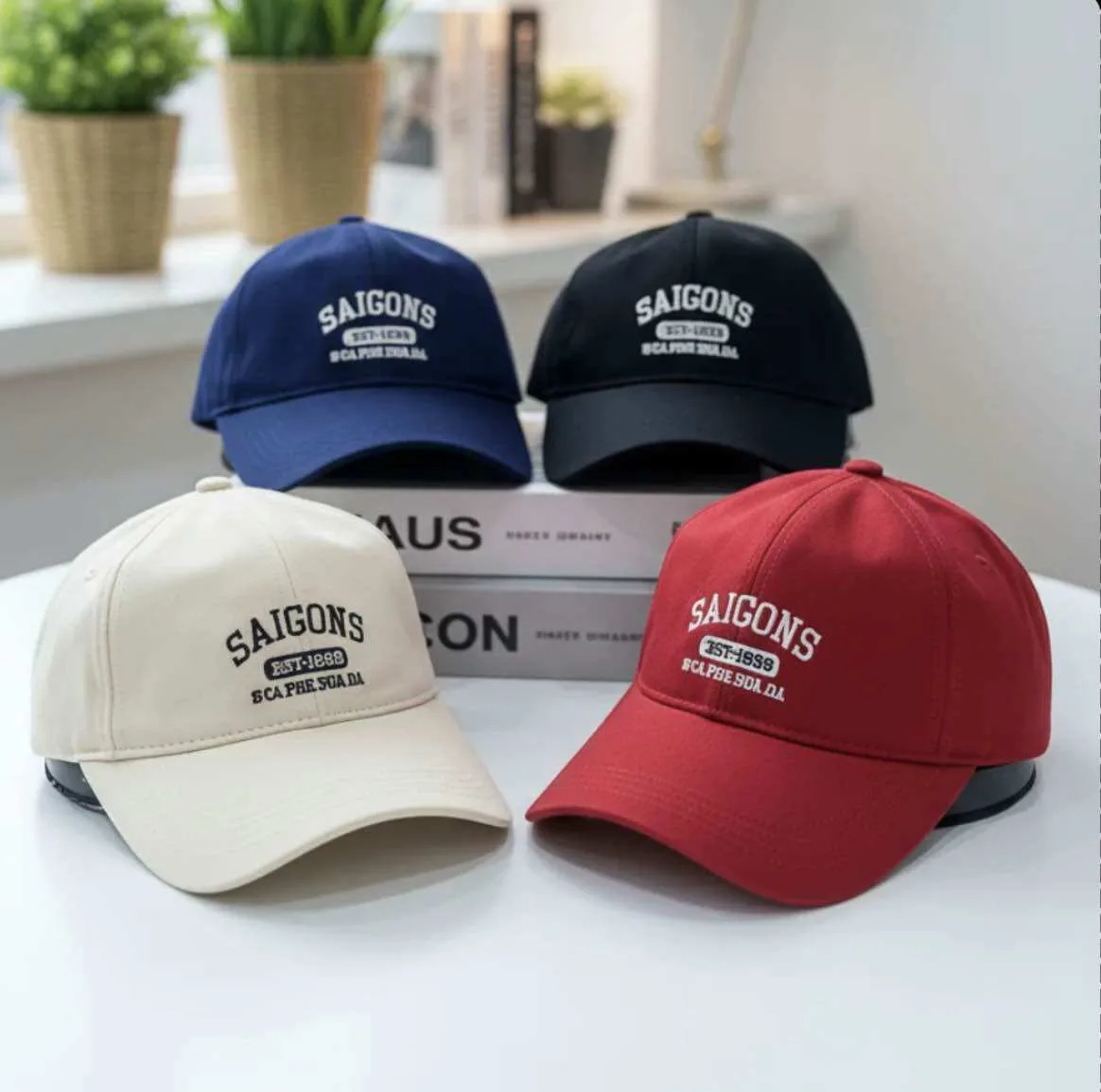 Mũ kaki thời trang hàn quốc thêu saigons from - nón lưỡi trai nam nữ