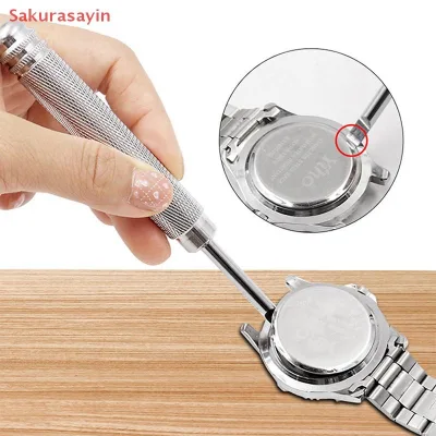 {Sakurasayin} Dụng cụ sửa chữa đồng hồ Dụng cụ mở hộp đựng đồng hồ Dụng cụ tháo mặt sau đồng hồ Loại Pry Dụng cụ mở hộp đựng đồng hồ Tay cầm dài Dụng cụ sửa chữa đồng hồ thay thế Phụ kiện đồng hồ Công cụ sửa chữa mới