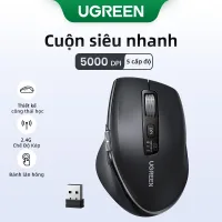 Chuột không dây cuộn siêu nhanh Ugrene Bluetooth 5.4/5.0 2.4G Công thái học 5000DPI cho máy tính bảng MacBook Máy tính xách tay