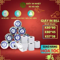 Giấy In Bill K80 K57 In Hóa Đơn Bán Lẻ POS Taxi Giá Rẻ