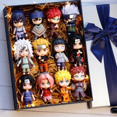 Mô Hình Naruto ChiBi, Mô Hình Naruto Thế Hệ Mới Cao 8,5cm, Mô Hình Decor Trang Trí, Bộ Sưu Tập Nhân Vật