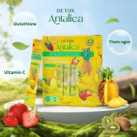 Detox Dứa Thơm Antalica Bổ Sung Glutathione Và VitaminC, Thơm Ngon Hộp, 20 Gói