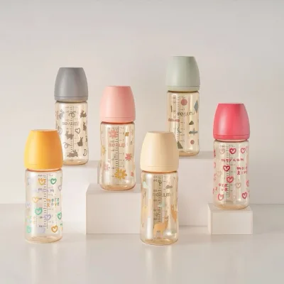 Bình Sữa Moyuum Korea Premium PPSU Vẹn Nguyên Các Phiên bản Size 170ml/270ml Kèm Núm ( Được Chọn Núm)