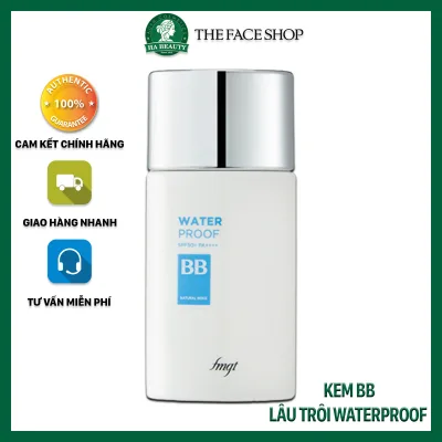 Kem nền che khuyết điểm trang điểm đa năng lâu trôi chống nắng SPF50+PA+++ WaterProof BB The Face Shop 50ml