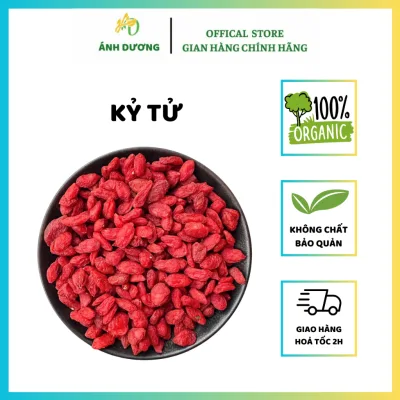 500GR Kỷ Tử Ninh Hạ, Kỷ Tử Ngọt, Câu Kỷ Tử Sấy, Làm Chè Dưỡng Nhan, Pha Trà, Nấu Canh