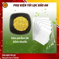 Combo 100 túi lọc trà, thảo dược dây rút chất liệu không dệt- nhiều kích thước- Phukientuiloc