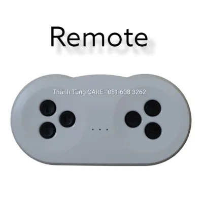 [360°] Remote/ Điều khiển từ xa màu trắng mạch J2D 7P 12V chính hãng