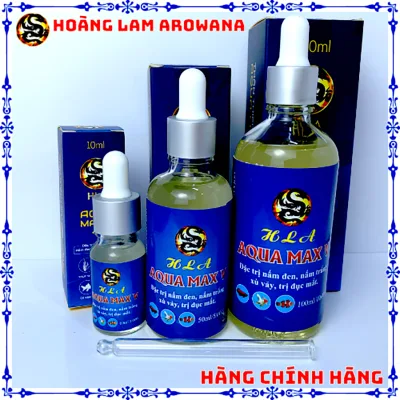 Aqua Max V Xử Lý Nấm Trắng, Nấm Đen, Xù Vảy, Đục Mắt Cá Rồng, Cá Chép Sư Tử, Cá Koi, Cá Vàng,vv