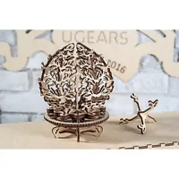 Mô Hình Gỗ Cơ Khí -  UGEARS MECHANICAL FLOWER - Chính hãng