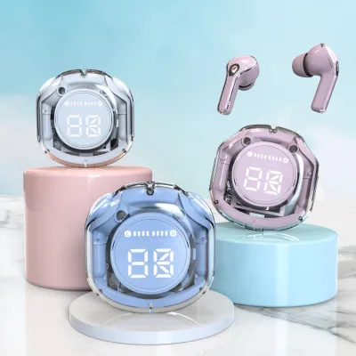M163 Wireless Earbuds with Magnetic Suction, Sports Design, and Adjustable Fit