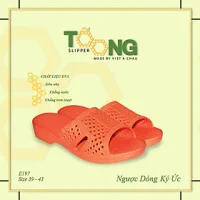 Dép tổ ong VAC nhựa EVA siêu bền, siêu nhẹ, chống trơn trượt, đế dày (FORM LỚN ĐẶT LÙI 1-2 SIZE) Dép Nam Nữ Nhiều Màu Sắc