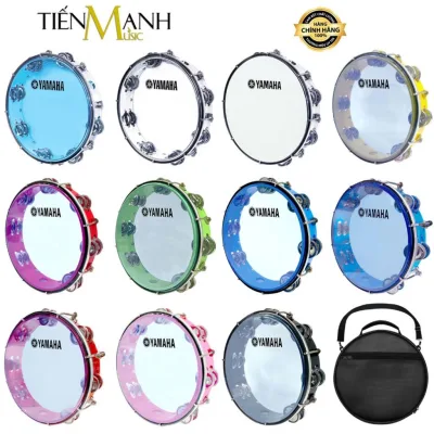 Trống Gõ Bo Yamaha Và Bao Đựng Lục Lạc Tambourine Lắc Tay Chơi Nhạc Chế Gõ Po Xipo