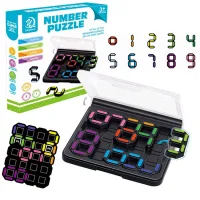 Board game mê cung số – Đồ chơi trí tuệ xếp hình số học 120 thử thách | Rèn luyện tư duy & giải đố
