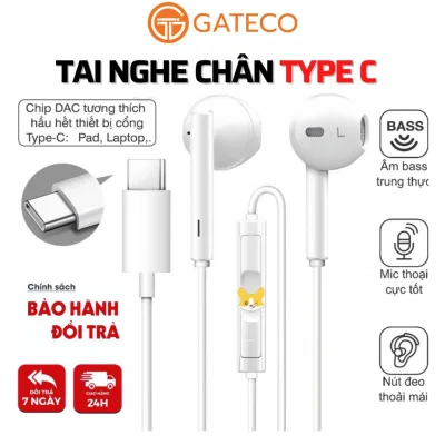 Tai nghe Type C dành cho 15 16 17 và Samsung Xiaimi Oppo cổng type C nghe nhạc chơi game