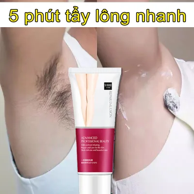 Kem tẩy lông 60g Kem tẩy lông nách vùng kín lông chân không gây kích ứng kem tẩy lông toàn thân sản phẩm chăm sóc da dịu nhẹ Thích hợp cho da, Kem tẩy lông dịu nhẹ và không gây kích ứng Tẩy lông hiệu quả và an
