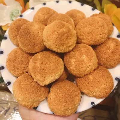 Bánh Dừa Sữa Nướng - bánh dừa đá - Thơm ngon - 500 Gram- Đồ Ăn Vặt