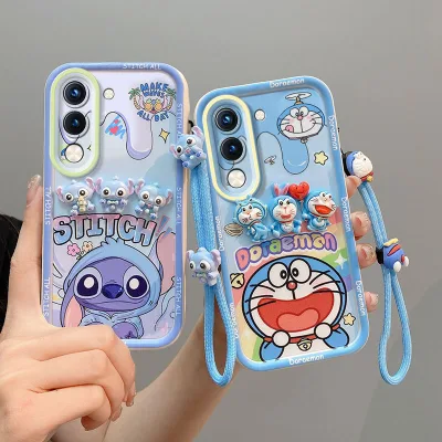 ốp lưng Vivo Y04 4G Vivo Y29s 5G ốp lưng Vivo Y19E 4G Vỏ điện thoại hoạt hình mềm Vỏ điện thoại ba chiều Vỏ điện thoại mềm dễ thương B-XX-TYGZ2