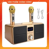 [ SALE 50% ] Loa Hát Karaoke Bluetooth Mini Kèm 2 Mic SDRD SD-309 Bản Cao Cấp, Loa Karaoke Bluetooth Âm Thanh Stereo 3D Sống Động Có Màn Hình LED Hiển Thị , Thiết Kế Nhỏ Gọn Thuận Tiện Di Chuyển.