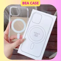 Ốp điện thoại trong suốt hỗ trợ sạc từ tính cho iphone (đóng hộp)7plus/xr/xsmax/11/12/13/14/15/16/17/pro/plus/promax BEA