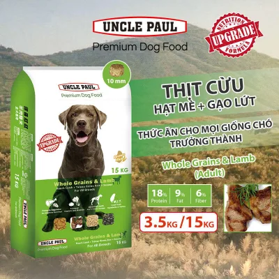 Uncle Paul Premium Adult Dog Food Lamb Premium Dry Kibbles For Large Breeds