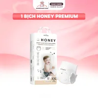 [1 BỊCH] Tã Bỉm Dán/Quần Honey Premium Chính Hãng Đủ Size Cho Bé Thoải Mái 4-20kg