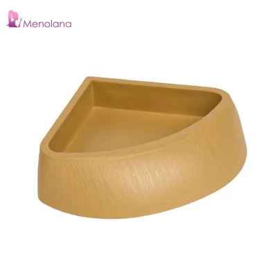 Thức Ăn Bò Sát Đĩa Góc Phù Hợp Với Tiết Kiệm Không Gian Chất Liệu Pp Bát Ăn Cho Rùa Ăn Râu Rồng Ếch Thú Cưng Bể Cá
