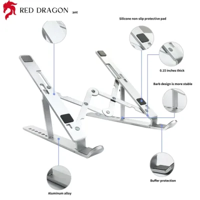 Reddragon Giá Đỡ Đế Đỡ Điện Thoại Laptop Máy Tính Bảng Model L40 Chất Liệu Hợp Kim Nhôm Chịu Lực Tối Đa 80kg
