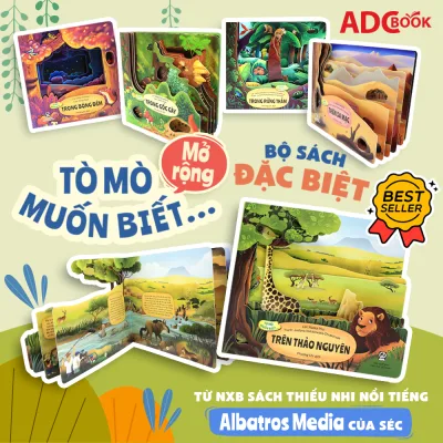 Bộ Sách Cho Bé - Tò Mò Muốn Biết (Mở rộng) - Sách khoa học, phát triển trí sáng tạo cho trẻ (5 Cuốn)